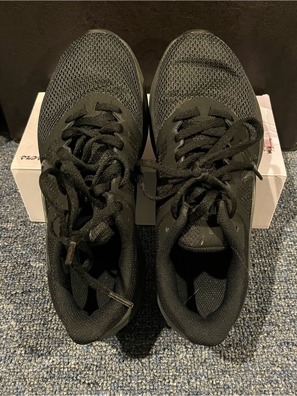 Nike Women's Black Mesh Running Sneakers